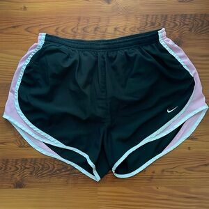 Nike Black & Pink Tempo Shorts